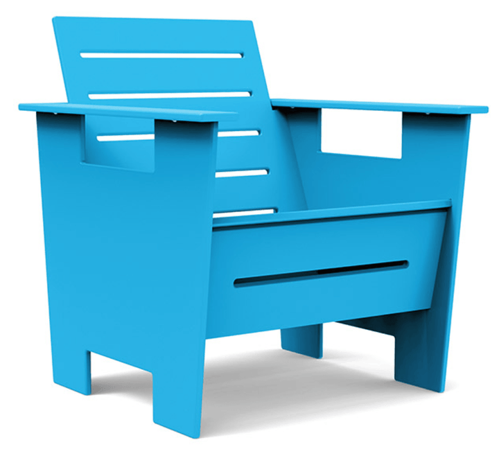 Go Lounge Chair - Loll Designs - Outdoor Furniture - Sky Blue - HORNE