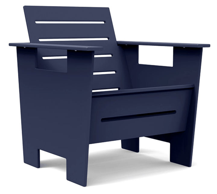 Go Lounge Chair - Loll Designs - Outdoor Furniture - Navy Blue - HORNE