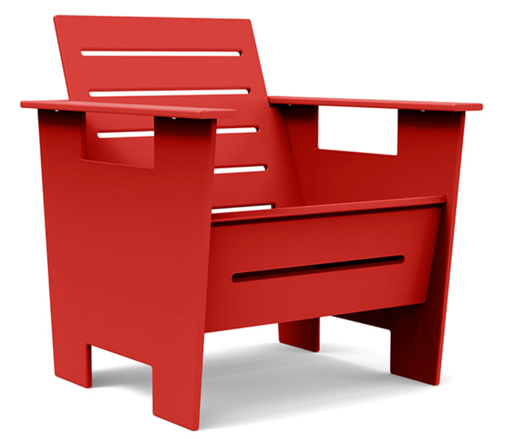 Go Lounge Chair - Loll Designs - Outdoor Furniture - Apple Red - HORNE