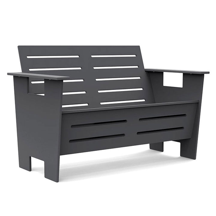 Go Loveseat - Loll Designs - Outdoor Furniture - Charcoal Grey - HORNE