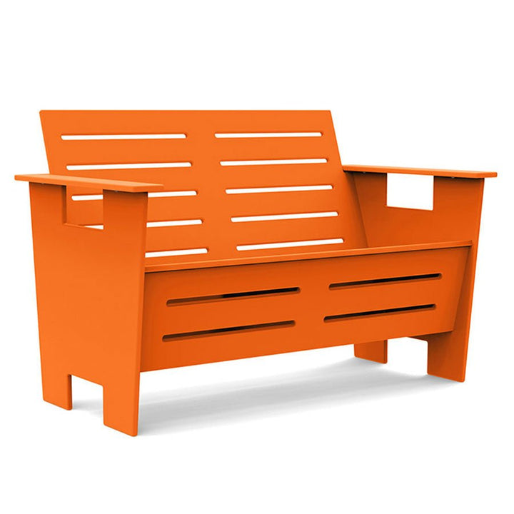 Go Loveseat - Loll Designs - Outdoor Furniture - Sunset Orange - HORNE