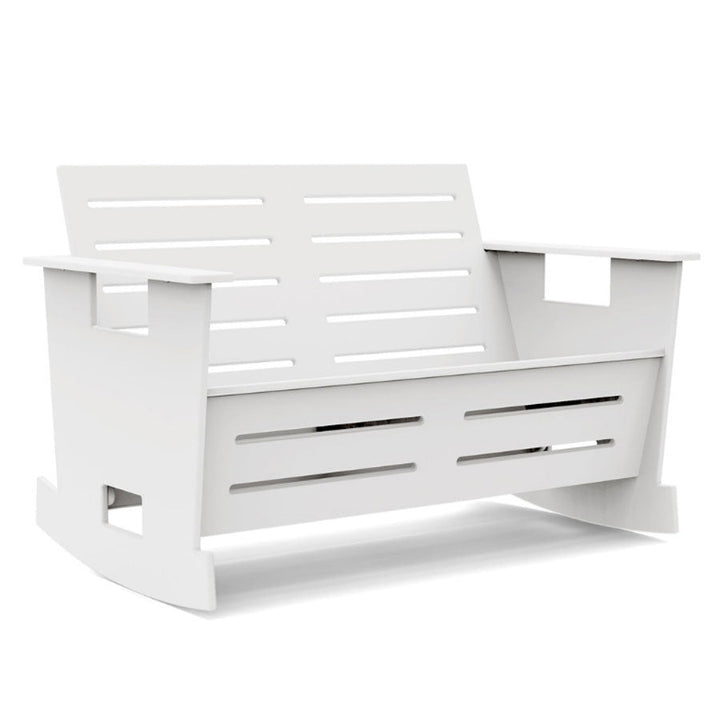 Go Loveseat Rocker - Loll Designs - Outdoor Furniture - Cloud White - HORNE
