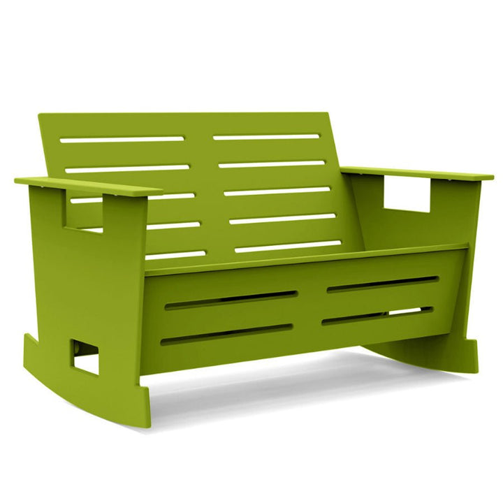 Go Loveseat Rocker - Loll Designs - Outdoor Furniture - Leaf Green - HORNE