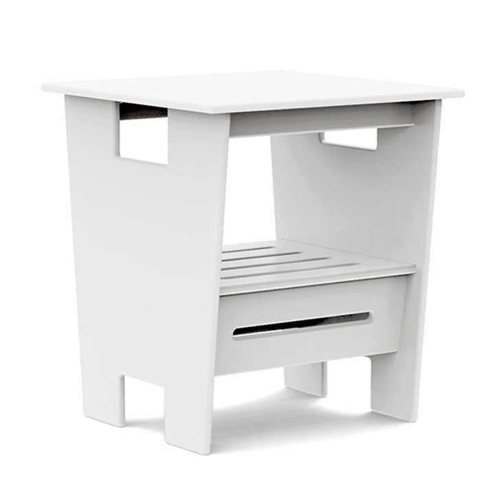 Go Side Table - Loll Designs - Outdoor Furniture - Cloud White - HORNE