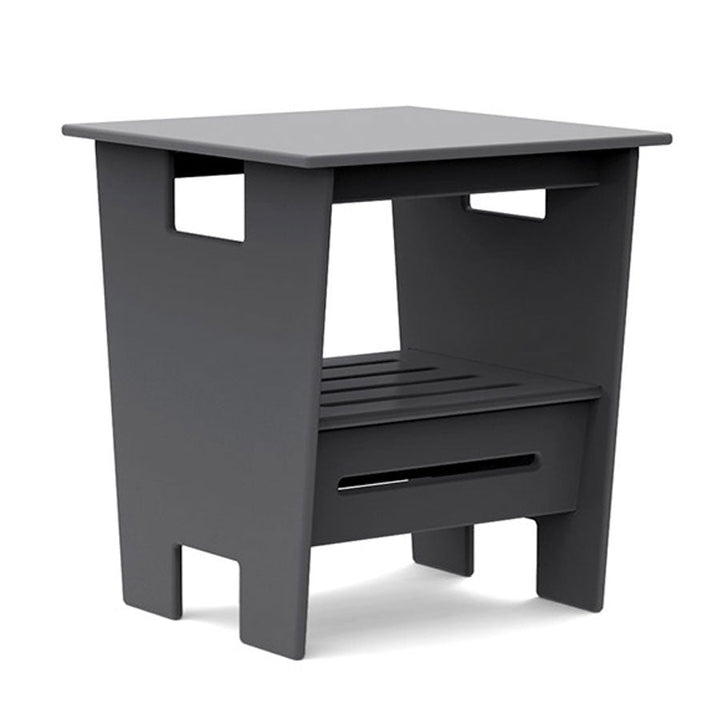 Go Side Table - Loll Designs - Outdoor Furniture - Charcoal Grey - HORNE