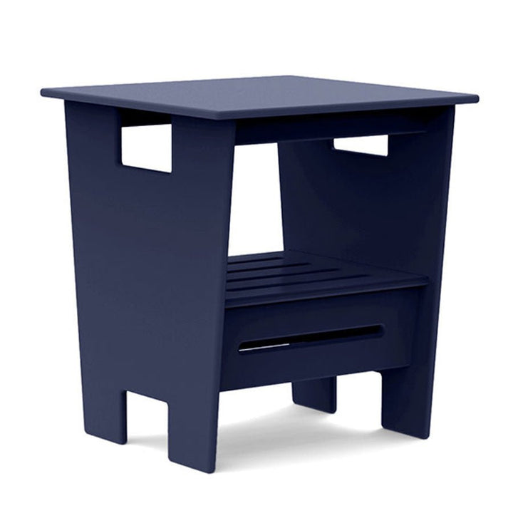 Go Side Table - Loll Designs - Outdoor Furniture - Navy Blue - HORNE