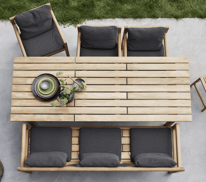 Grace Chair - Cane Line - Outdoor Furniture - Light Grey Focus - HORNE