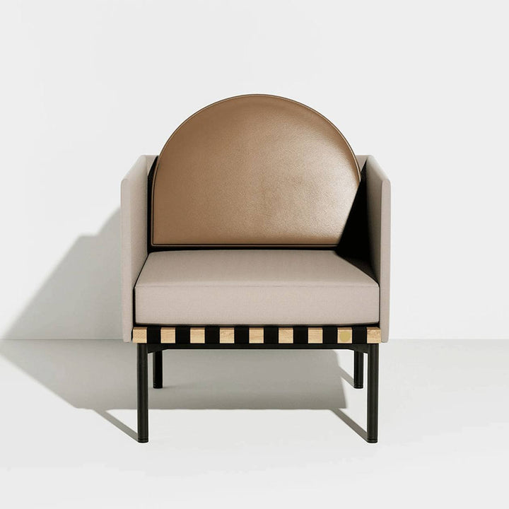Grid Armchair - Petite Friture - Chairs - Grey - Blue - HORNE