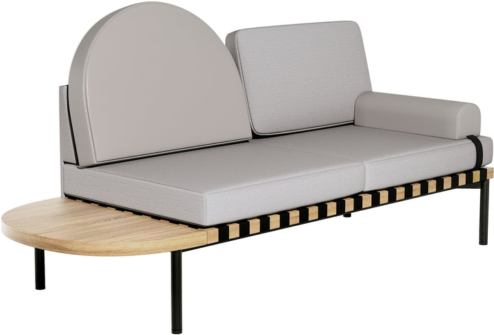 Grid Daybed - Petite Friture - Sofas - Grey - Blue - HORNE