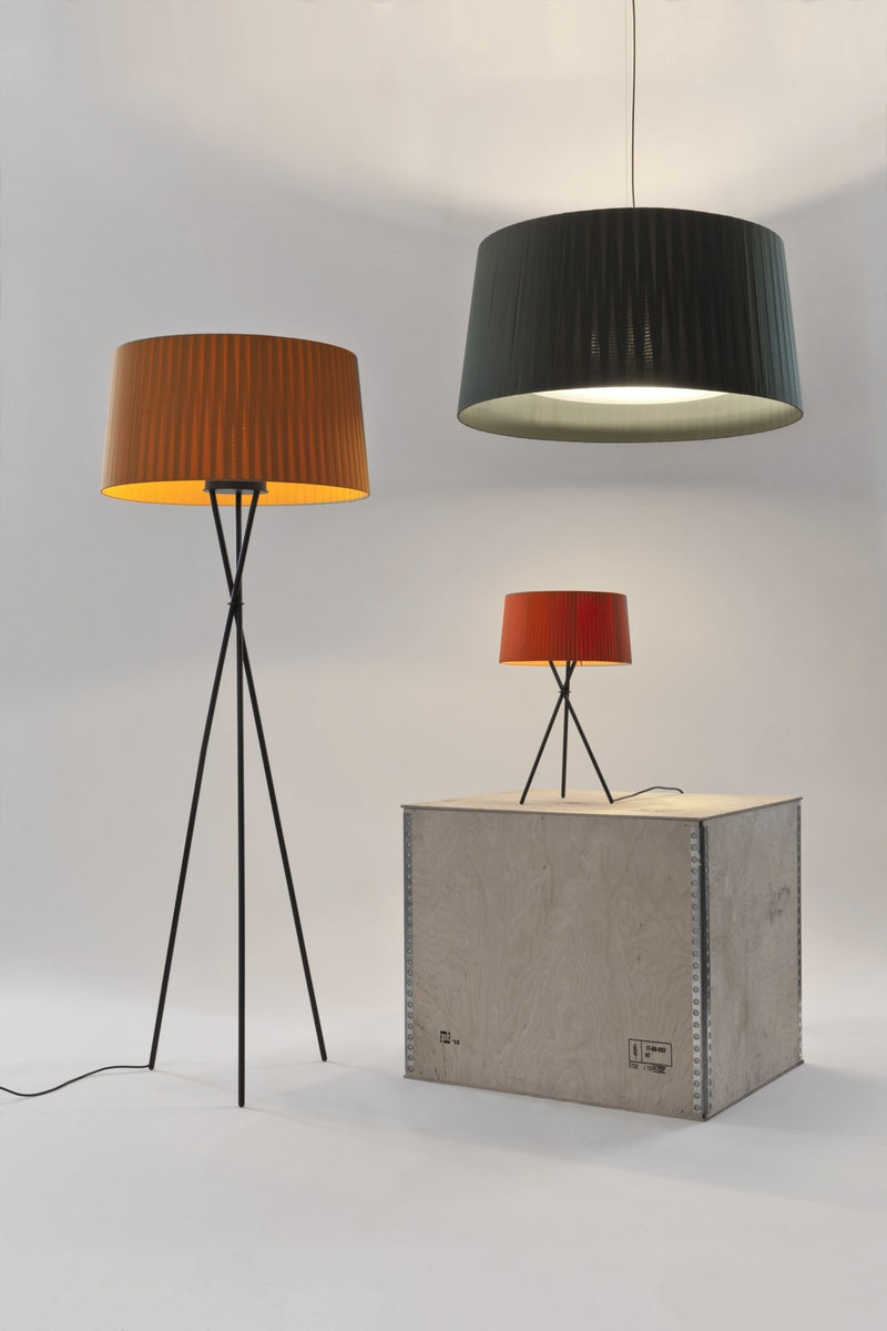 GT7 Pendant - Santa & Cole - Pendants - Black - Natural - HORNE