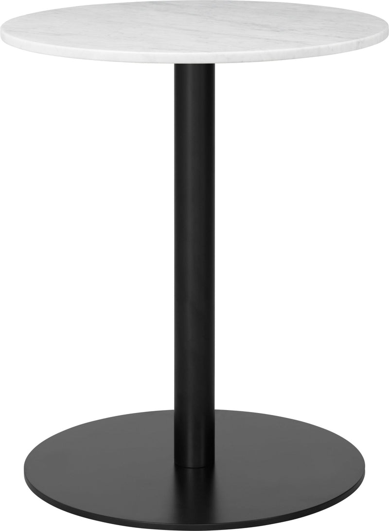 Gubi 1.0 Dining Table - Ø60 - Gubi - Tables + Desks - Black - Black Marquina - HORNE