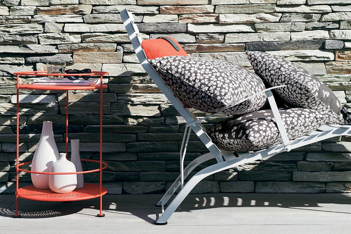 Guinguette Side Table - Fermob - Outdoor Furniture - Lapilli Grey - HORNE