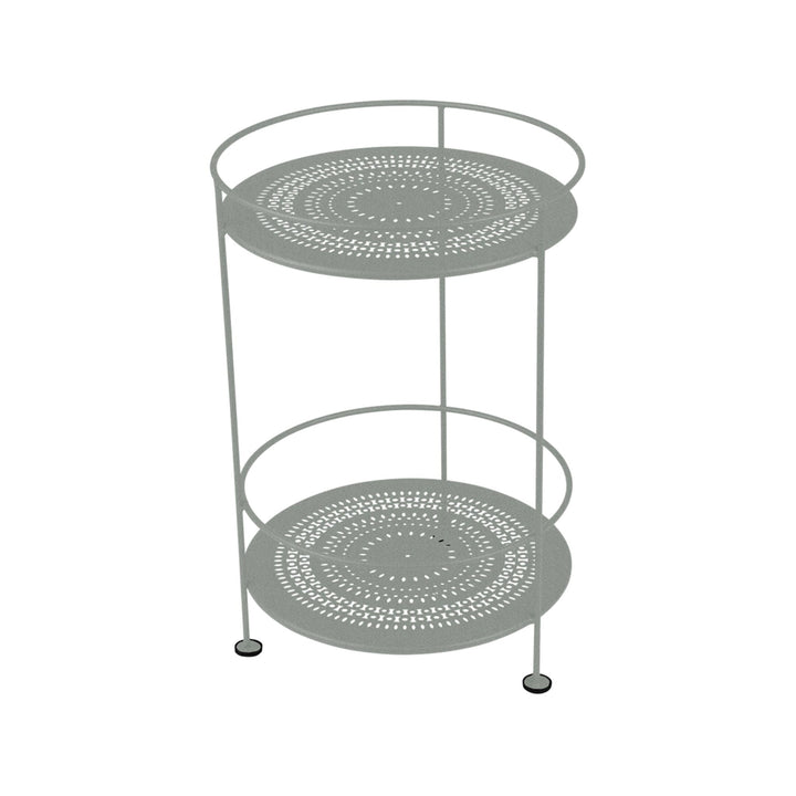 Guinguette Side Table - Fermob - Outdoor Furniture - Lapilli Grey - HORNE