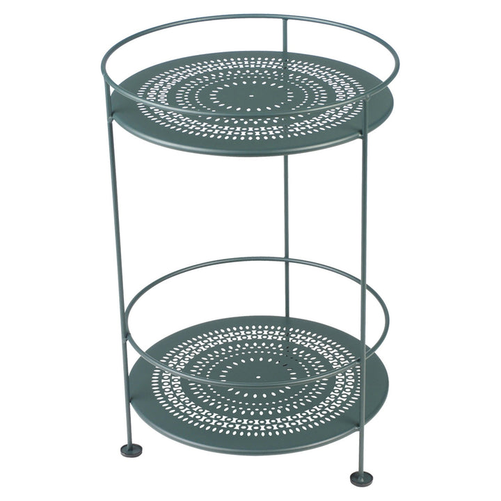 Guinguette Side Table - Fermob - Outdoor Furniture - Cedar Green - HORNE