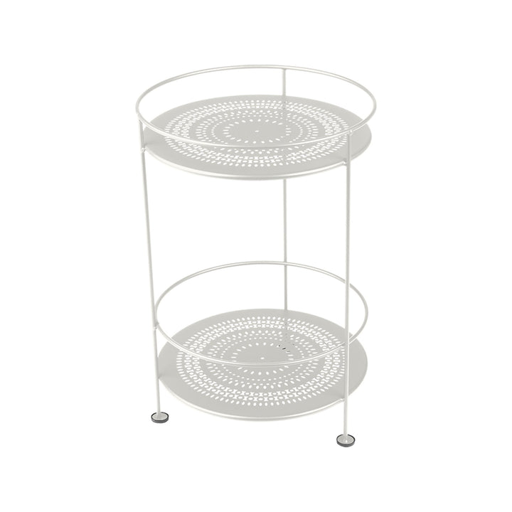 Guinguette Side Table - Fermob - Outdoor Furniture - Clay Grey - HORNE