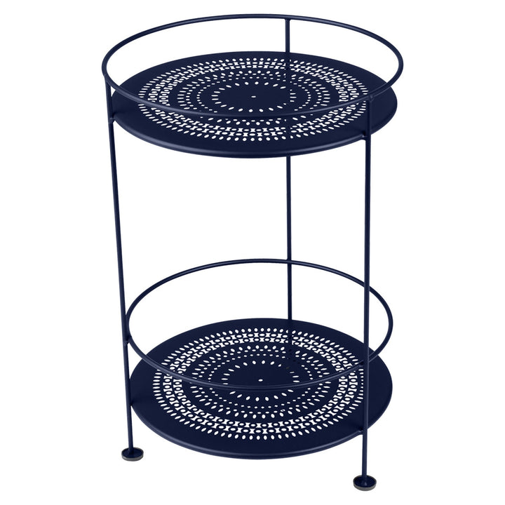 Guinguette Side Table - Fermob - Outdoor Furniture - Deep Blue - HORNE