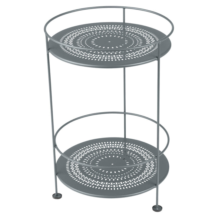 Guinguette Side Table - Fermob - Outdoor Furniture - Storm Grey - HORNE