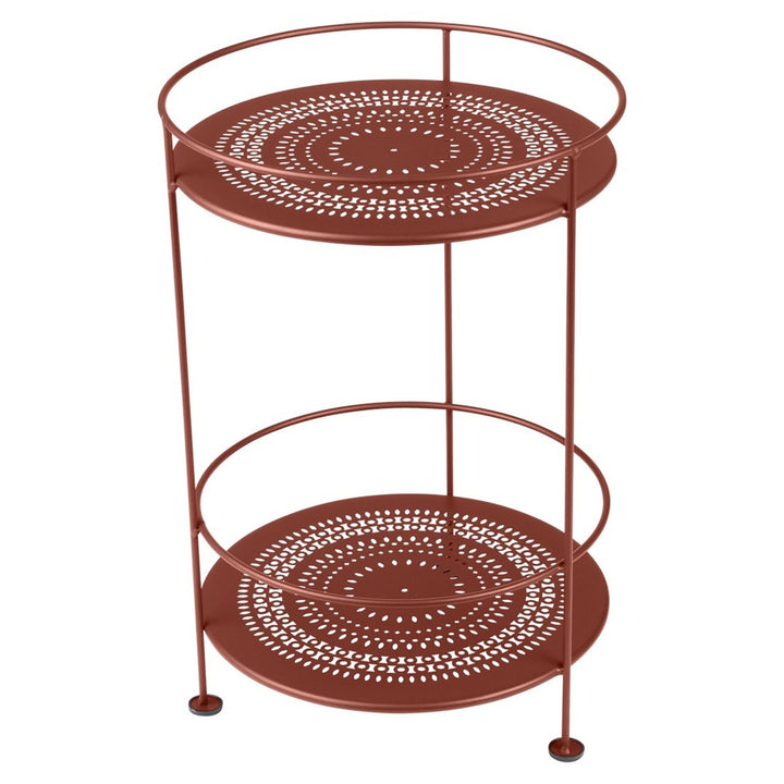 Guinguette Side Table - Fermob - Outdoor Furniture - Red Ochre - HORNE