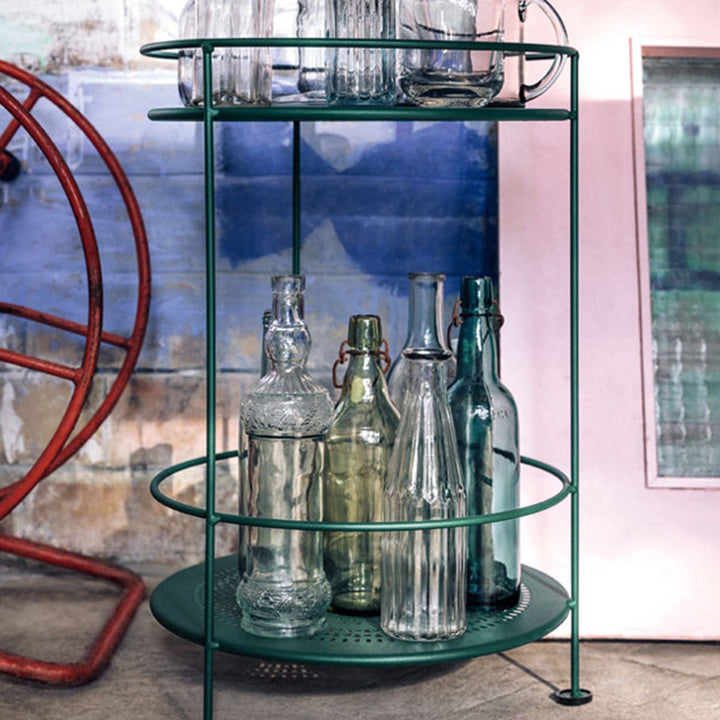 Guinguette Side Table - Fermob - Outdoor Furniture - Lapilli Grey - HORNE