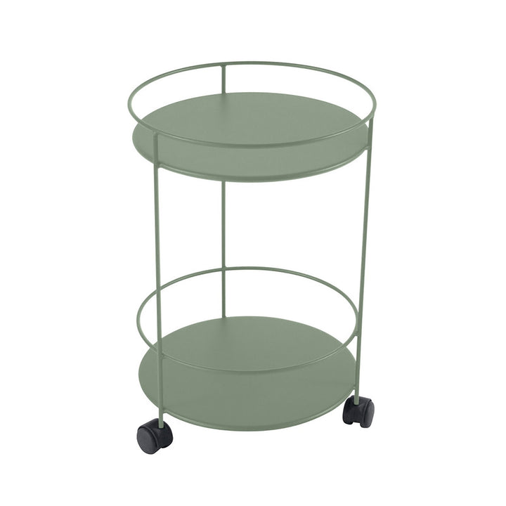 Guinguette Side Table with Wheels - Fermob - Outdoor Furniture - Cactus - HORNE