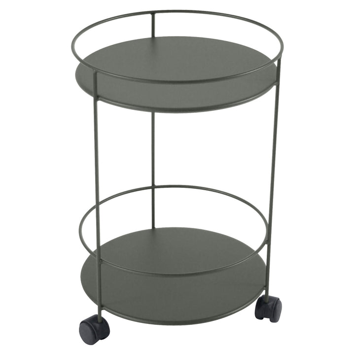 Guinguette Side Table with Wheels - Fermob - Outdoor Furniture - Rosemary - HORNE