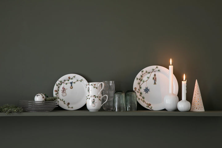 Hammershøi Candle Holder Round - Kähler - Candle Holders - 3.15"Ø - HORNE