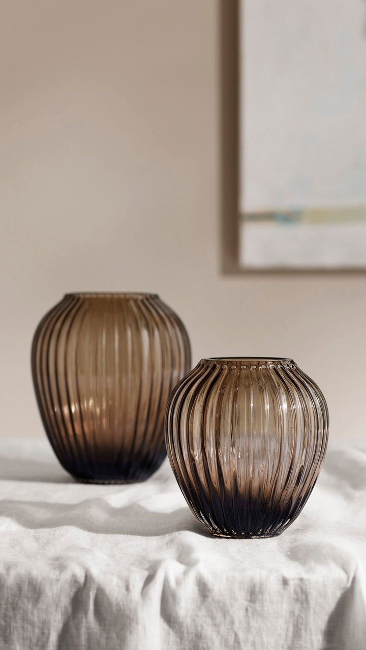 Hammershøi Vase - Walnut - Kähler - Vases - 5.1"Ø - HORNE