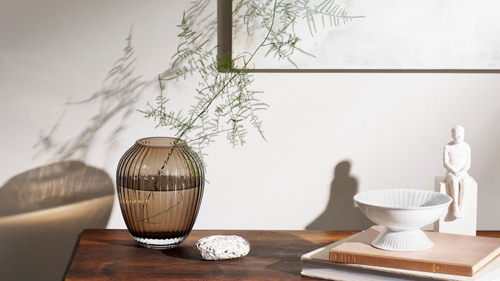 Hammershøi Vase - Walnut - Kähler - Vases - 5.1"Ø - HORNE
