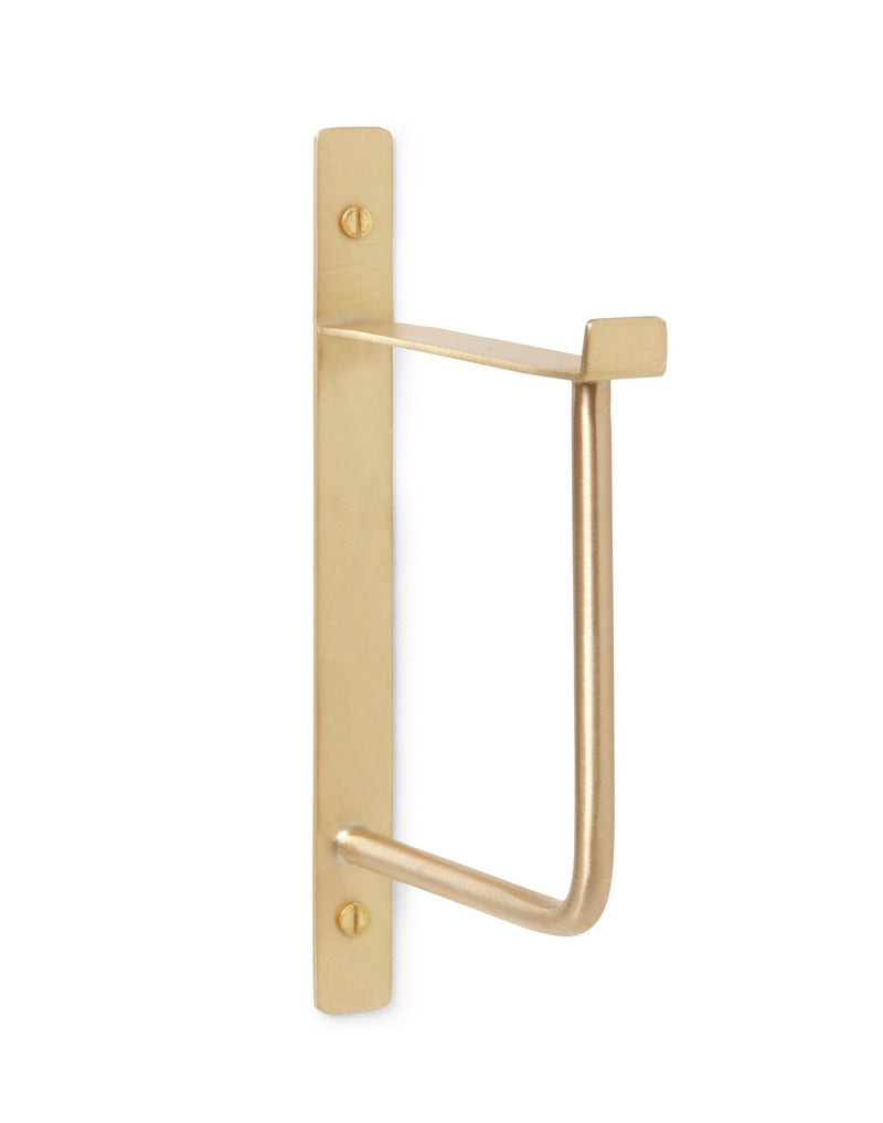 Hang Rack - Ferm Living - Shelving - Black Brass - HORNE
