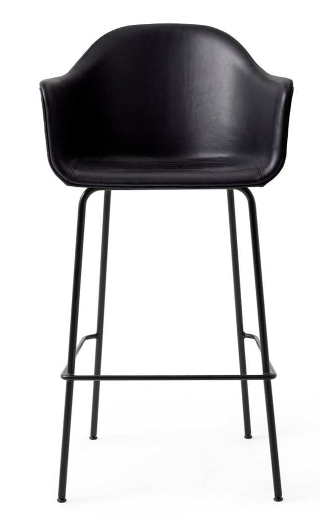 Harbour Counter Chair - Audo Copenhagen - Chairs - Cognac Dakar Leather 0250 - HORNE