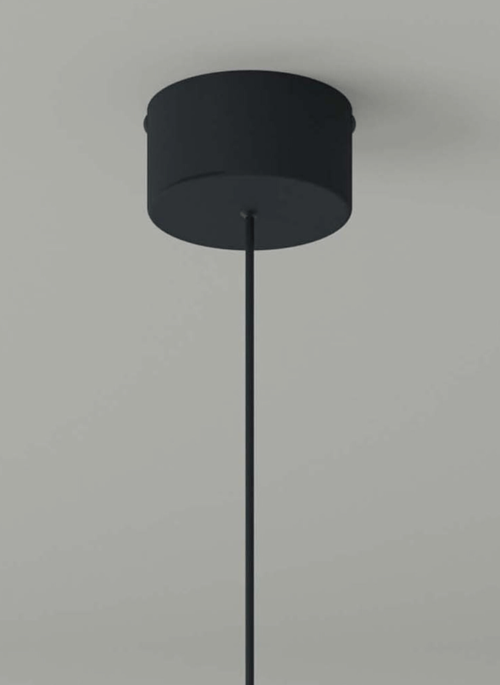 HeadHat Bowl Pendant - Large - Santa & Cole - Pendants - Black - 3 m / 118.1" - White - HORNE