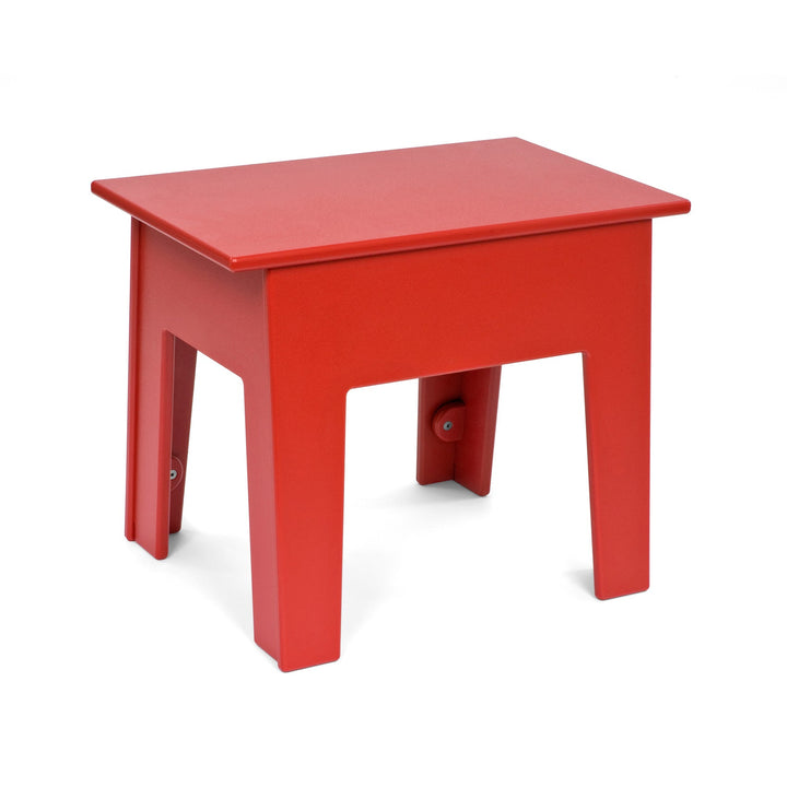 Health Club Bench - 22" - Loll Designs - Outdoor Furniture - Apple Red - HORNE
