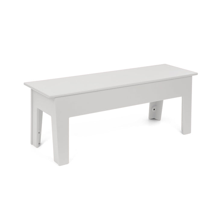 Health Club Bench - 47" - Loll Designs - Outdoor Furniture - Cloud White - HORNE