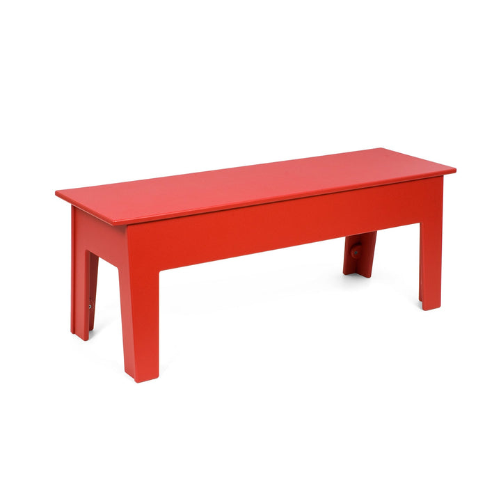 Health Club Bench - 47" - Loll Designs - Outdoor Furniture - Apple Red - HORNE