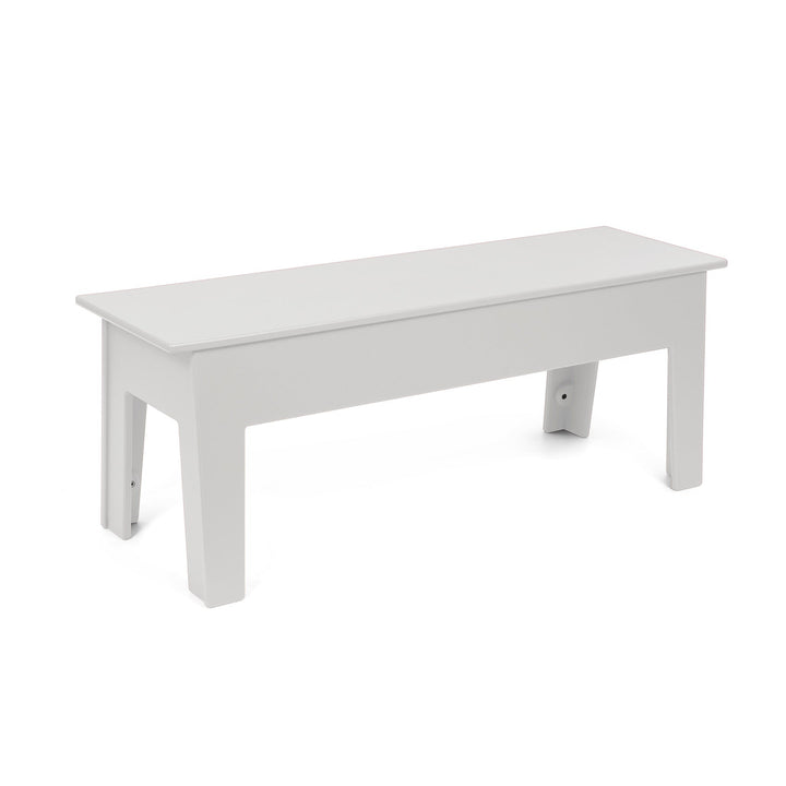 Health Club Bench - 58" - Loll Designs - Outdoor Furniture - Cloud White - HORNE
