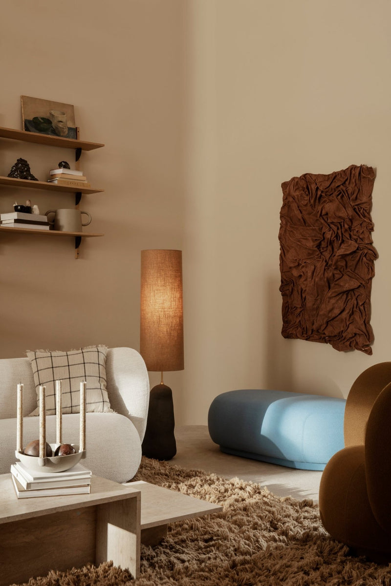Hebe Lamp Base - Ferm Living - Tables + Desks - Small - Dark Grey - HORNE