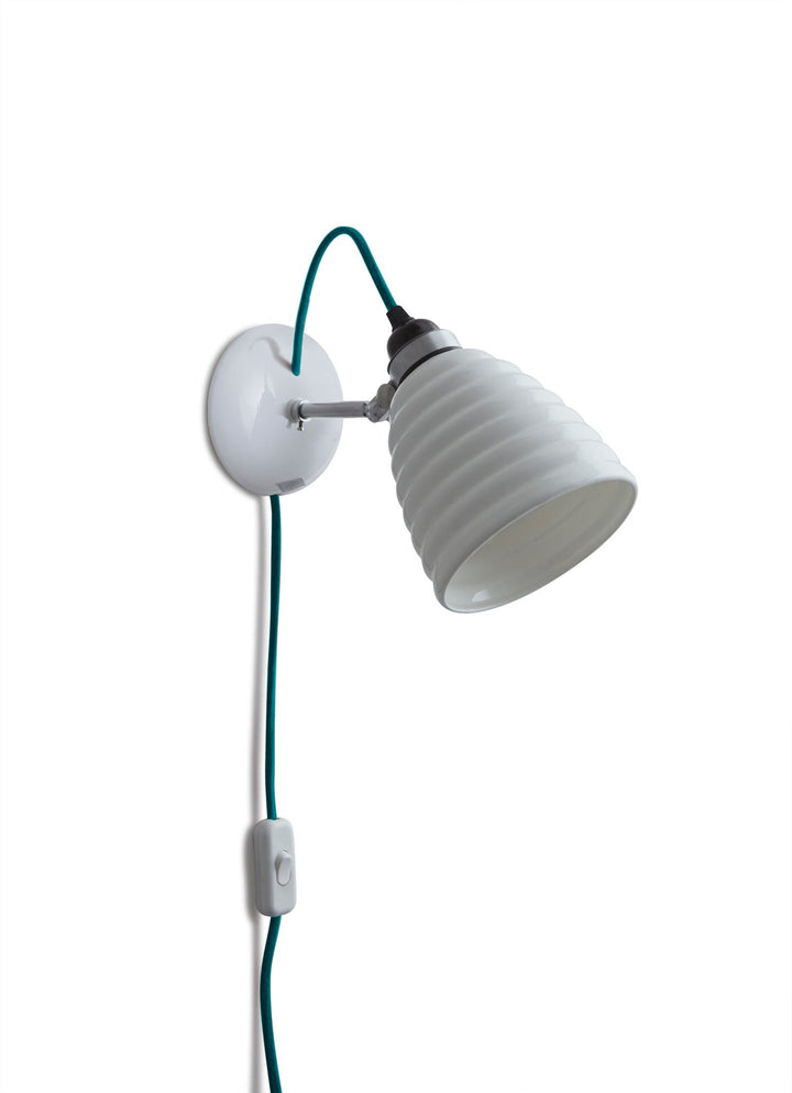 Hector Bibendum Wall - Plug, Switch, & Cable - Original BTC - Table + Task - Turquoise - HORNE