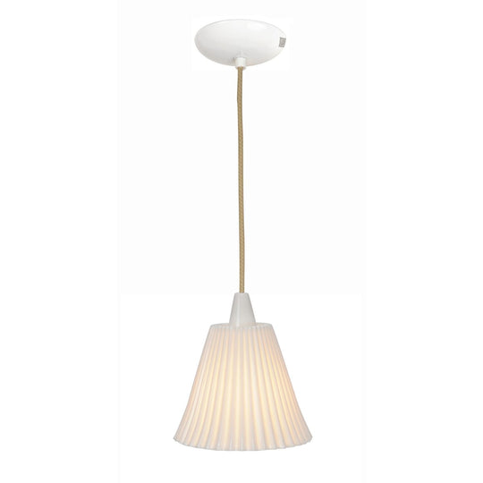 Hector Large Pleat Pendant Light - Natural - Original BTC - Pendants - HORNE