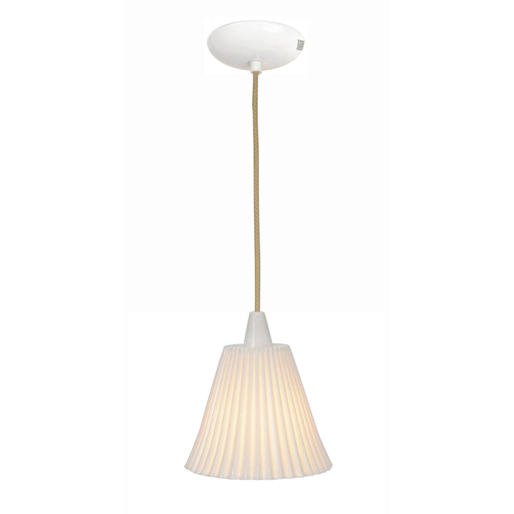 Hector Large Pleat Pendant Light - Natural - Original BTC - Pendants - HORNE