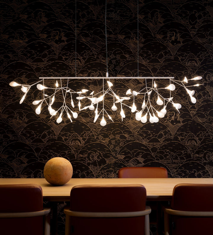 Heracleum III Linear Pendant - Moooi - Ceiling Lights - White - HORNE