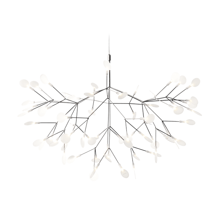 Heracleum III Suspended Pendant - Moooi - Ceiling Lights - Nickel - Large - HORNE