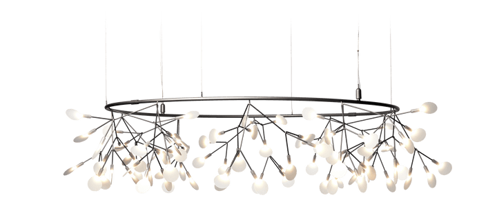 Heracleum III The Big O Pendant - Moooi - Ceiling Lights - Nickel - Small - HORNE