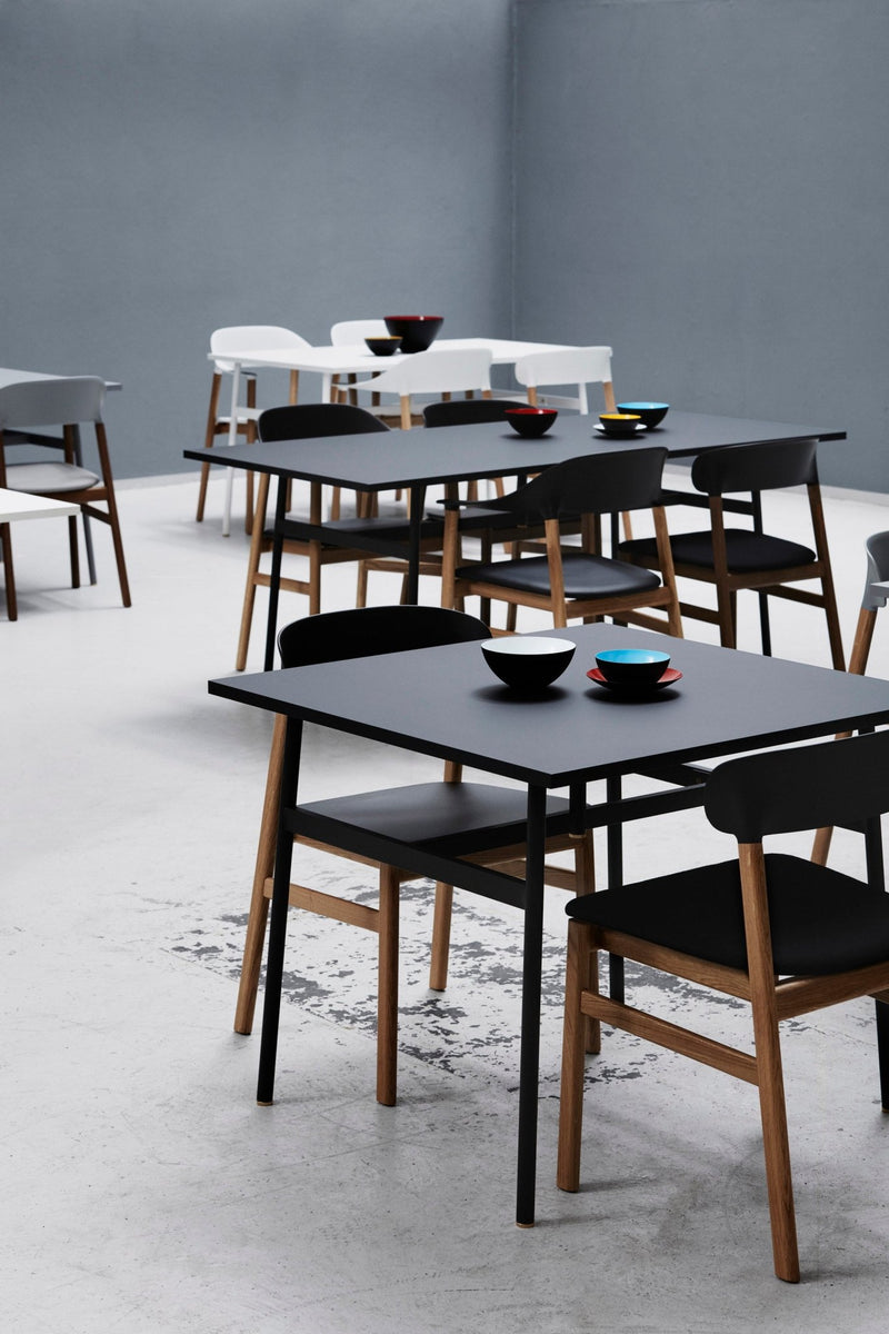 Herit Armchair - Oak - Normann Copenhagen - Chairs - Grey - HORNE