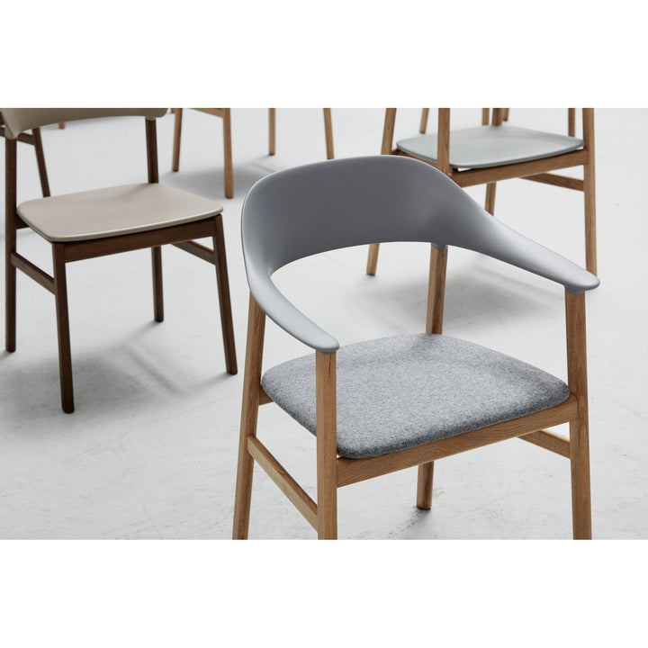 Herit Chair - Oak - Normann Copenhagen - Chairs - Dusty Green - HORNE