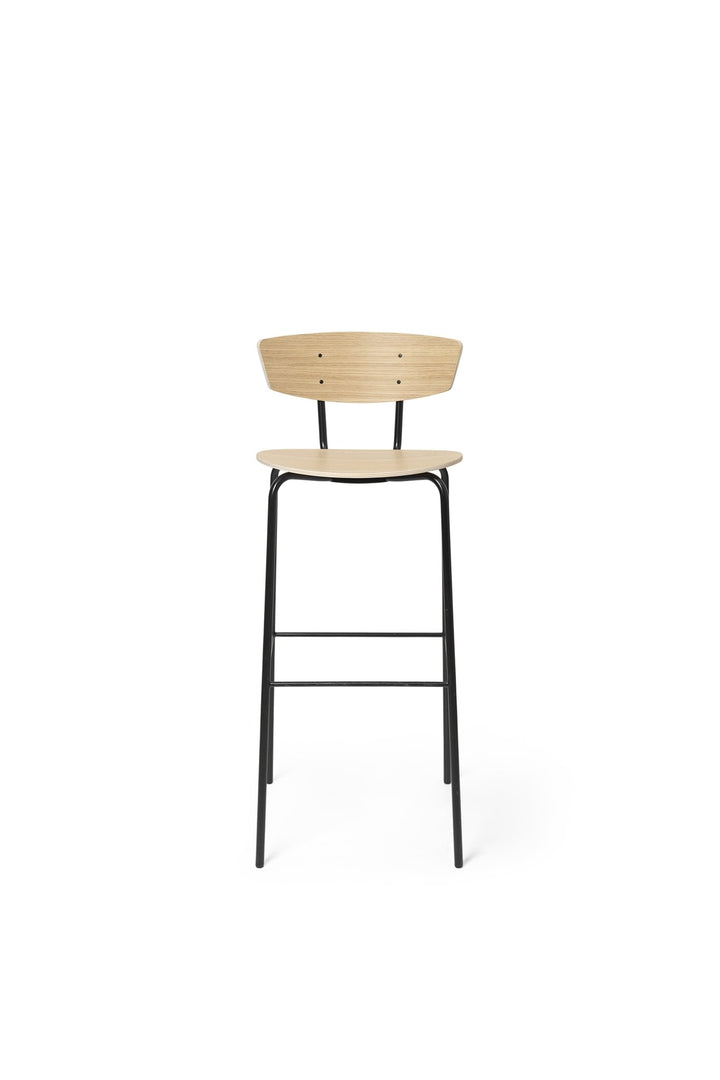 Herman Bar Chair High - Ferm Living - Chairs - White Oiled Oak - HORNE