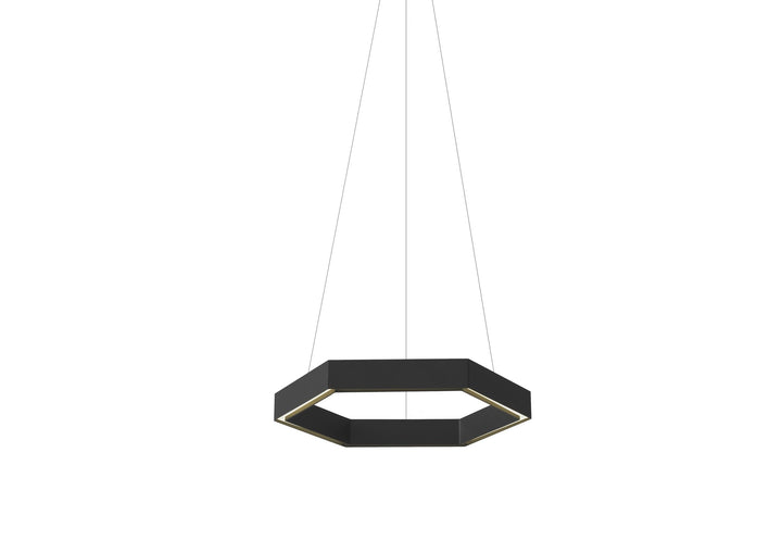Hex Pendant 500 - Resident - Pendants - Black - HORNE
