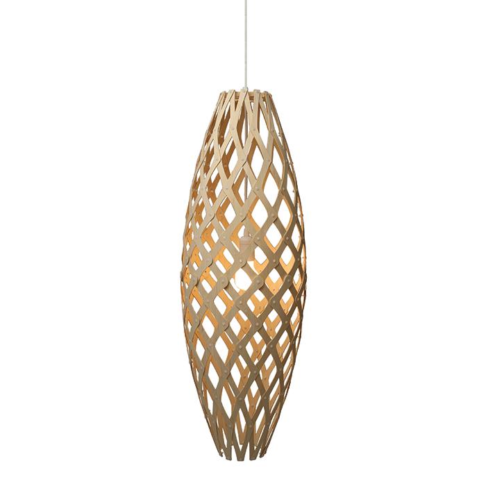 Hinaki Pendant - David Trubridge - Pendants - Hinaki 1400 - Bamboo - HORNE