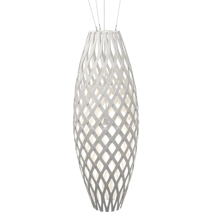 Hinaki Pendant - David Trubridge - Pendants - Hinaki 500 - White - HORNE