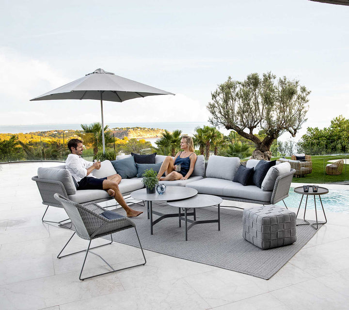 Horizon 2 - Seater Sofa - Cane Line - Outdoor Furniture - Left Module - HORNE