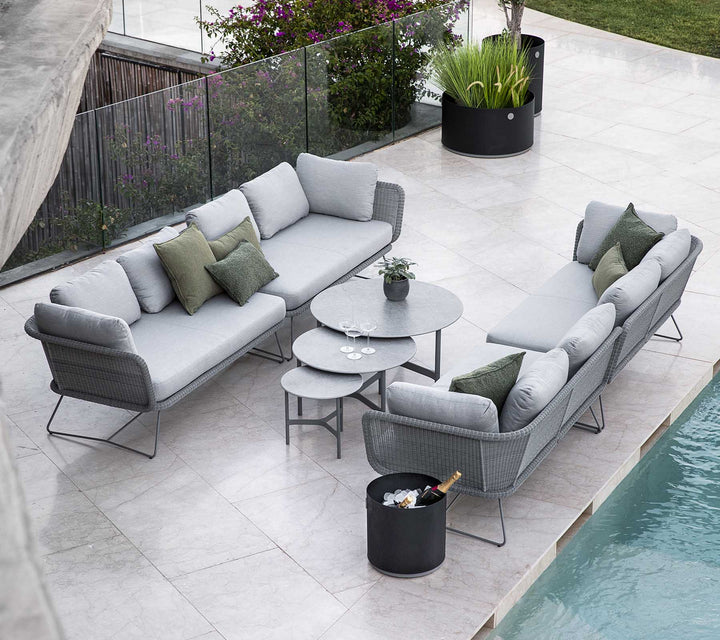 Horizon 2 - Seater Sofa - Cane Line - Outdoor Furniture - Left Module - HORNE